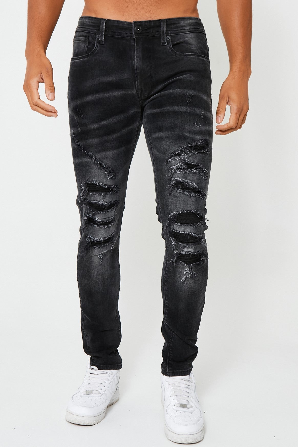 Benhill Tapered Jean - Black