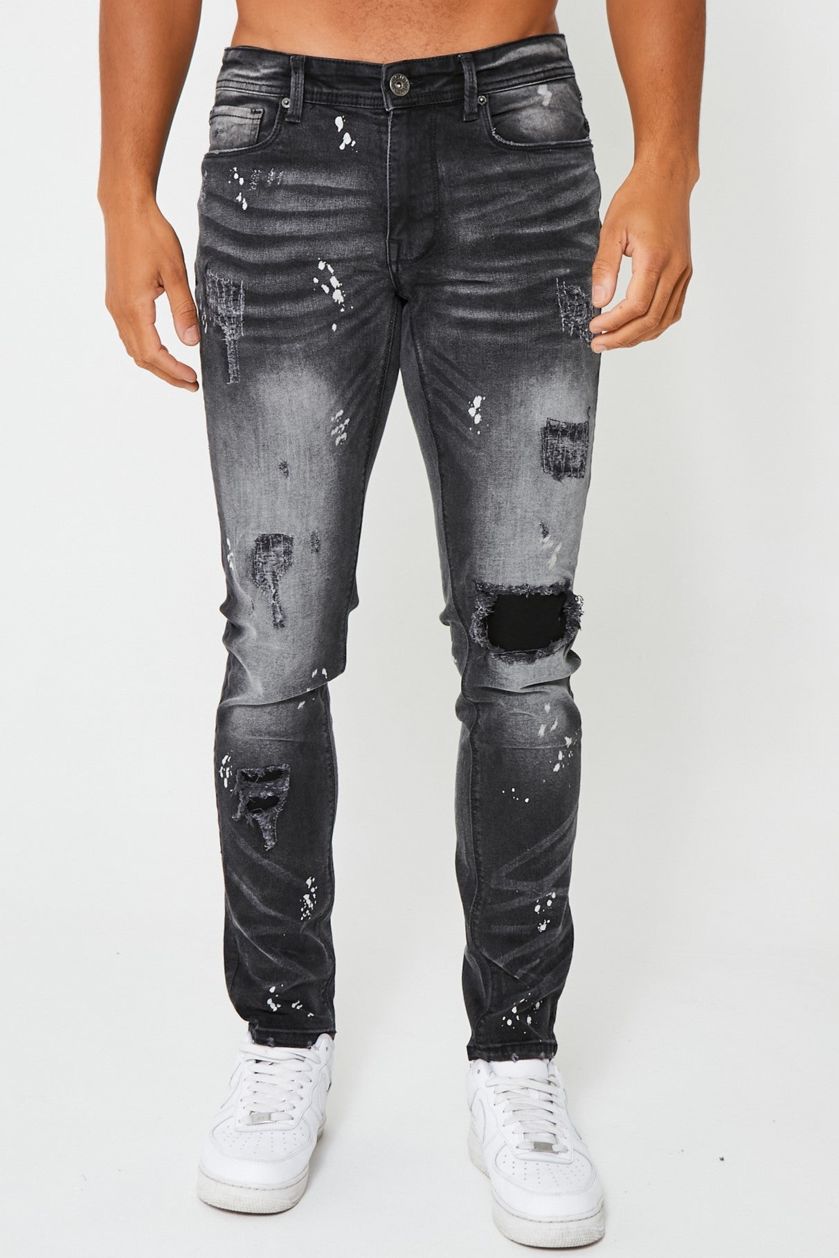 Harrow Tapered Jeans - Black product
