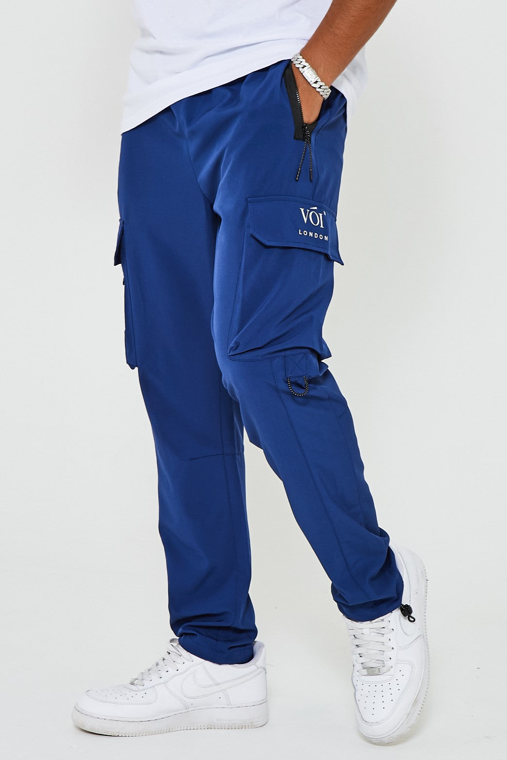 Linton Street Cargo Pants - Dark Blue product