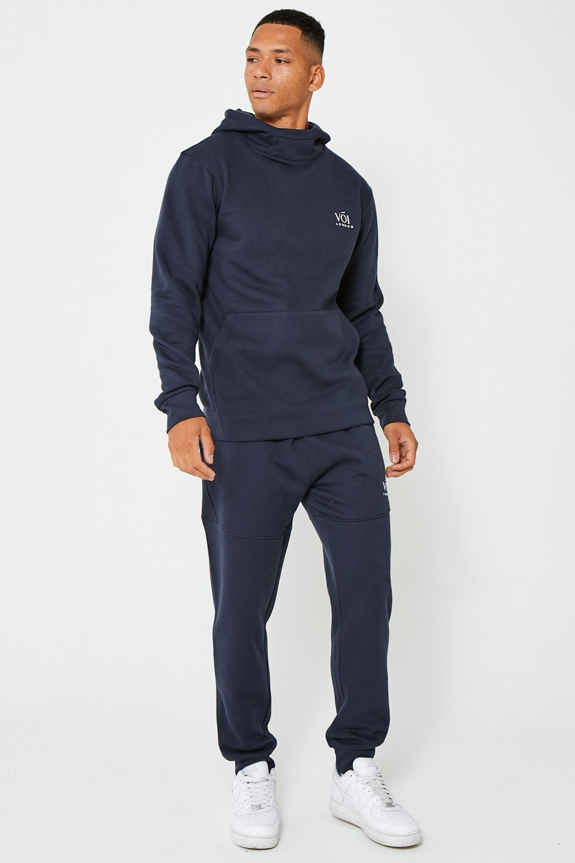 Rowland Street Fleece Tracksuit - Navy