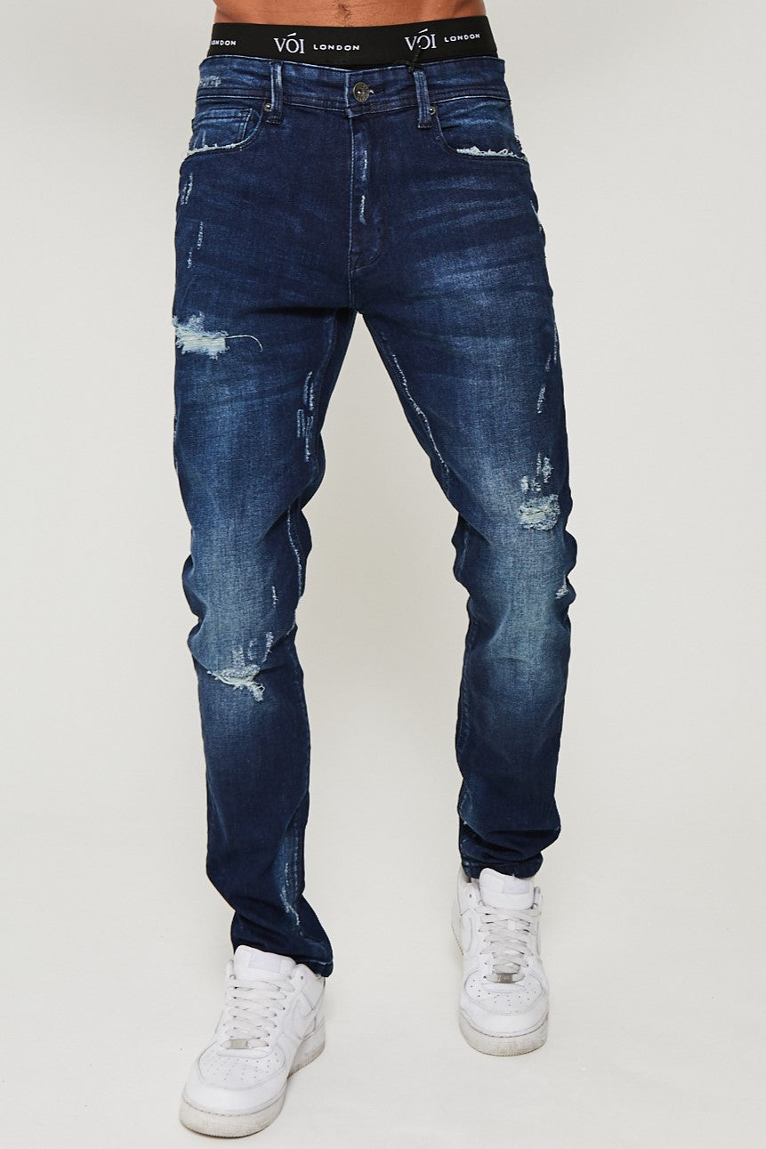 Stanmore Tapered Jean - Dark Blue product