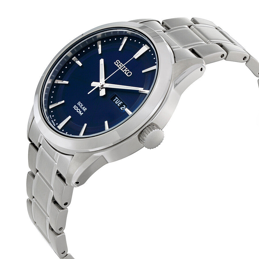 Seiko - Men's Solar Powered 100m Stainless Steel – Every Watch Has a Story