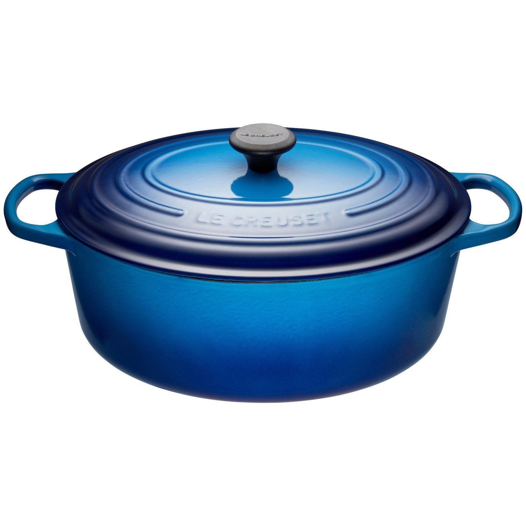 Le Creuset 6.3L Blueberry Oval French/Dutch Oven (31 cm) - LS2502-3192 ...