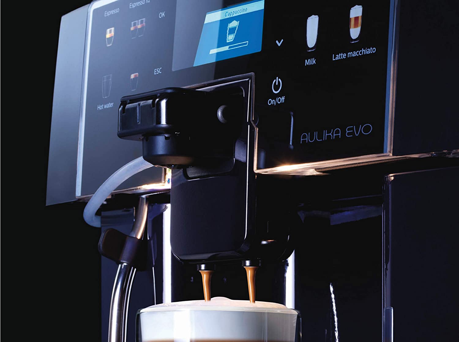 Saeco aulika evo focus - machines à café - cafés henri boutique