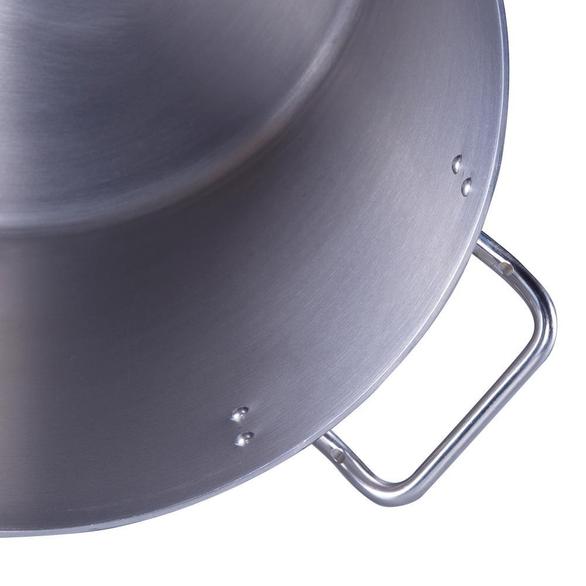 Commercial Quality Stainless Steel Pot - 115 L / 122 Qt  #SP045060 - Perfect for Canning Sauces, Home and Restaurant Quality
