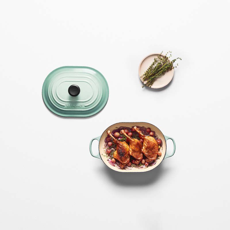 Le Creuset Oblong Casserole 3.4 L Agave (31 cm)