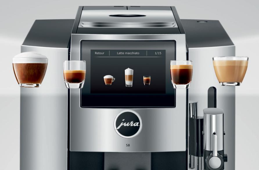 Jura Máquina automática de café y espresso S8 (Piano Black)