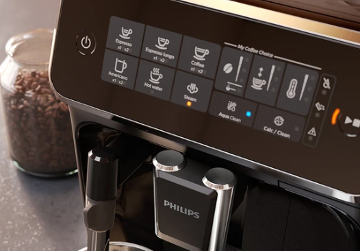 Philips Saeco 4300 Fully Automatic Espresso Machine with Classic Milk Frother - EP4321/54