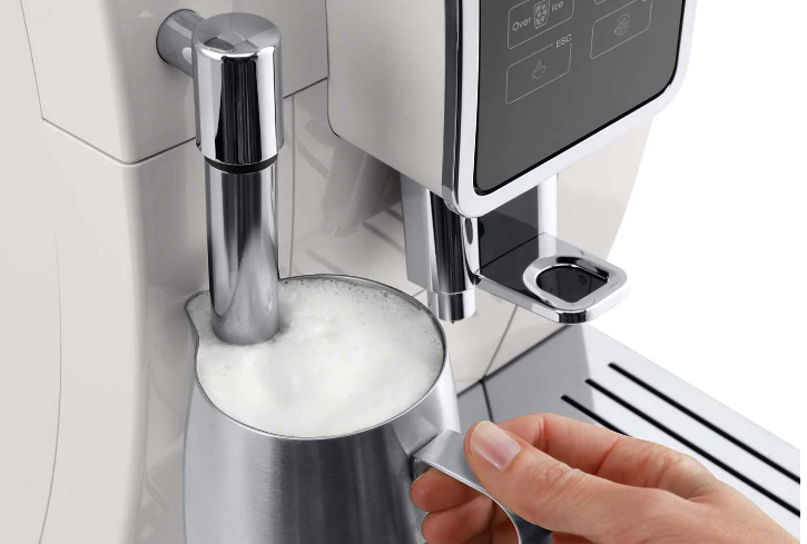 DeLonghi ECAM35020W Dinamica Super Automatic Espresso Machine White