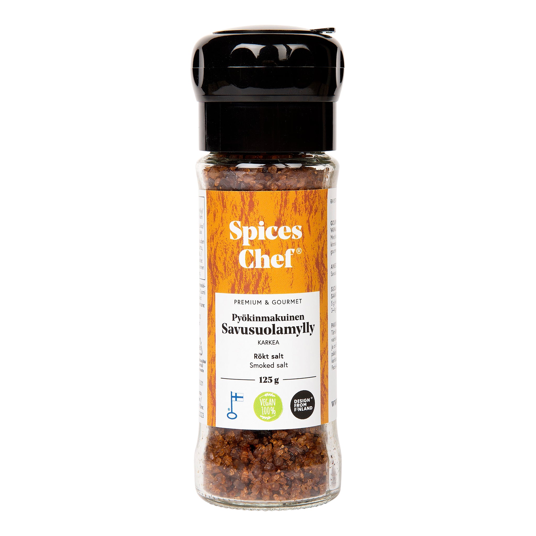 Gourmet Pyökinmakuinen Savusuola 125g Karkea - BPA-vapaa maustemylly –  Spices Chef