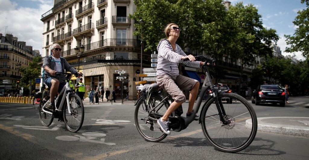 velo_electrique_coronapiste_france_paris_cycliste