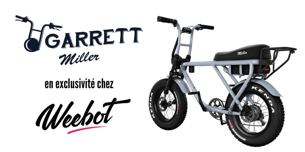 vélo électrique garrett miller x 2021 gris clair nardo exclusivité weebot