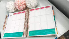 Lemonade Stand Planner Scene Kit Green Grass Washi Strip