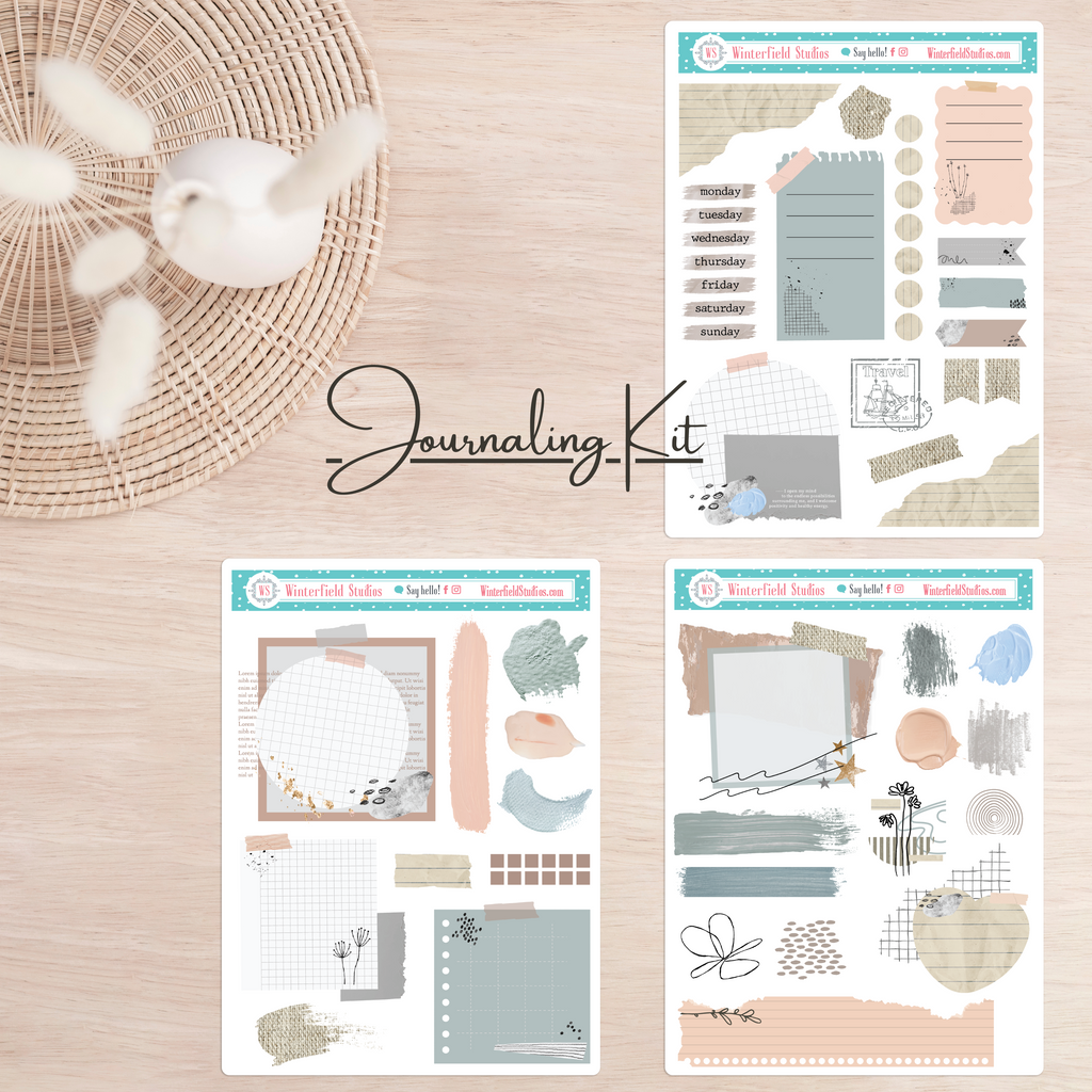 Celestial Dream Bullet Journal Sticker Kit For Journaling – Winterfield  Studios