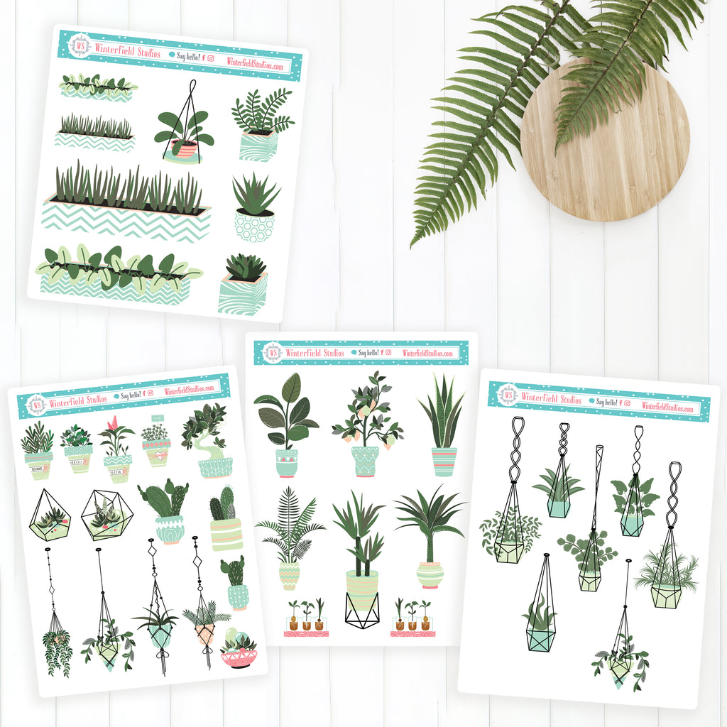 PLANT Stickers / Plant Sticker Sheet 