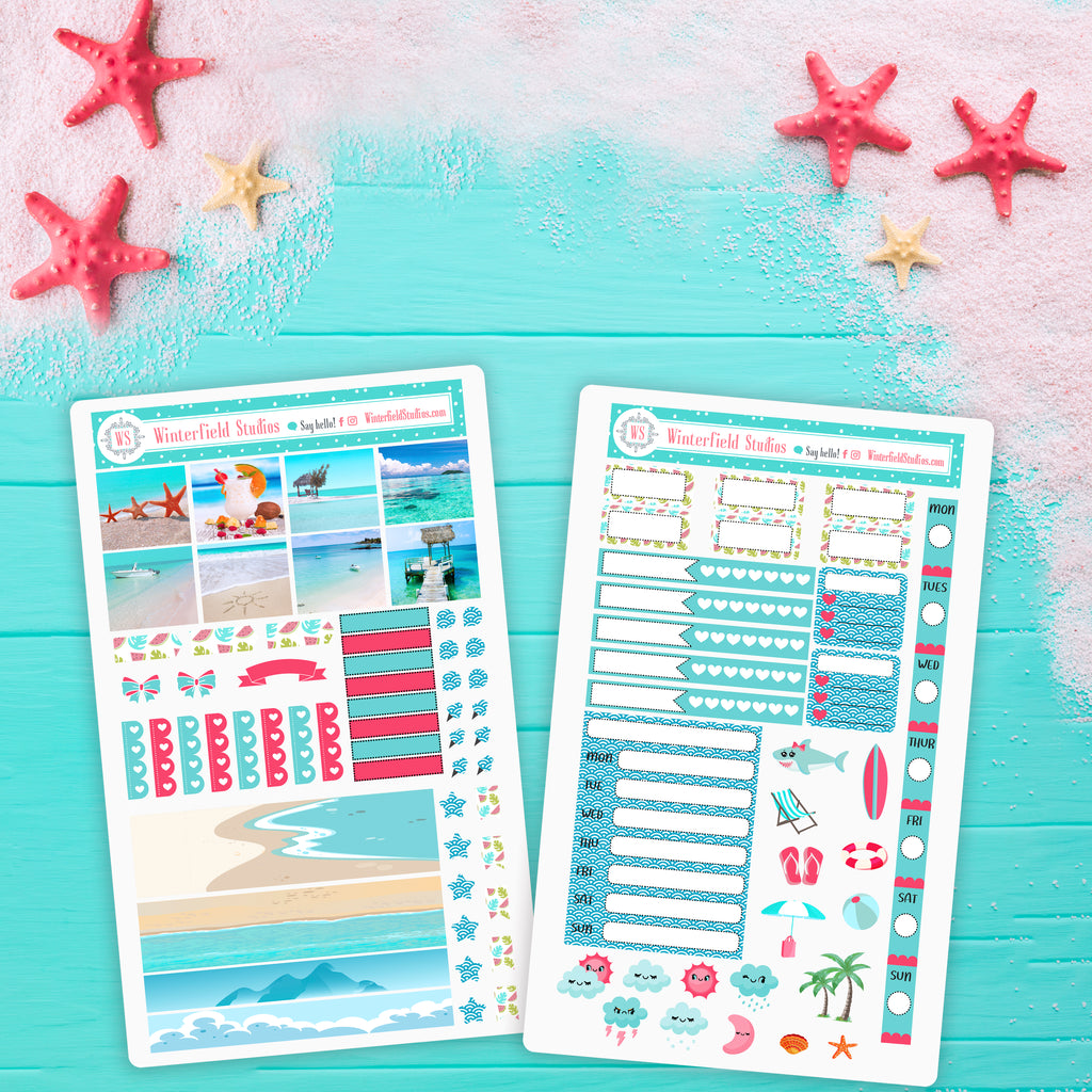 Glam Girls Hobonichi Weeks Planner Sticker Kit – Winterfield Studios