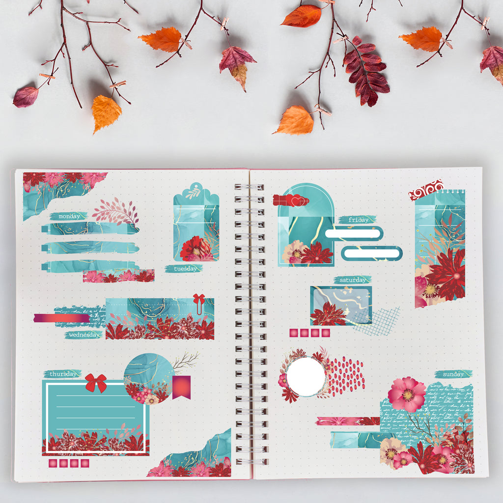 Breezy Days - Weekly Bullet Journal Sticker Kit – Winterfield Studios