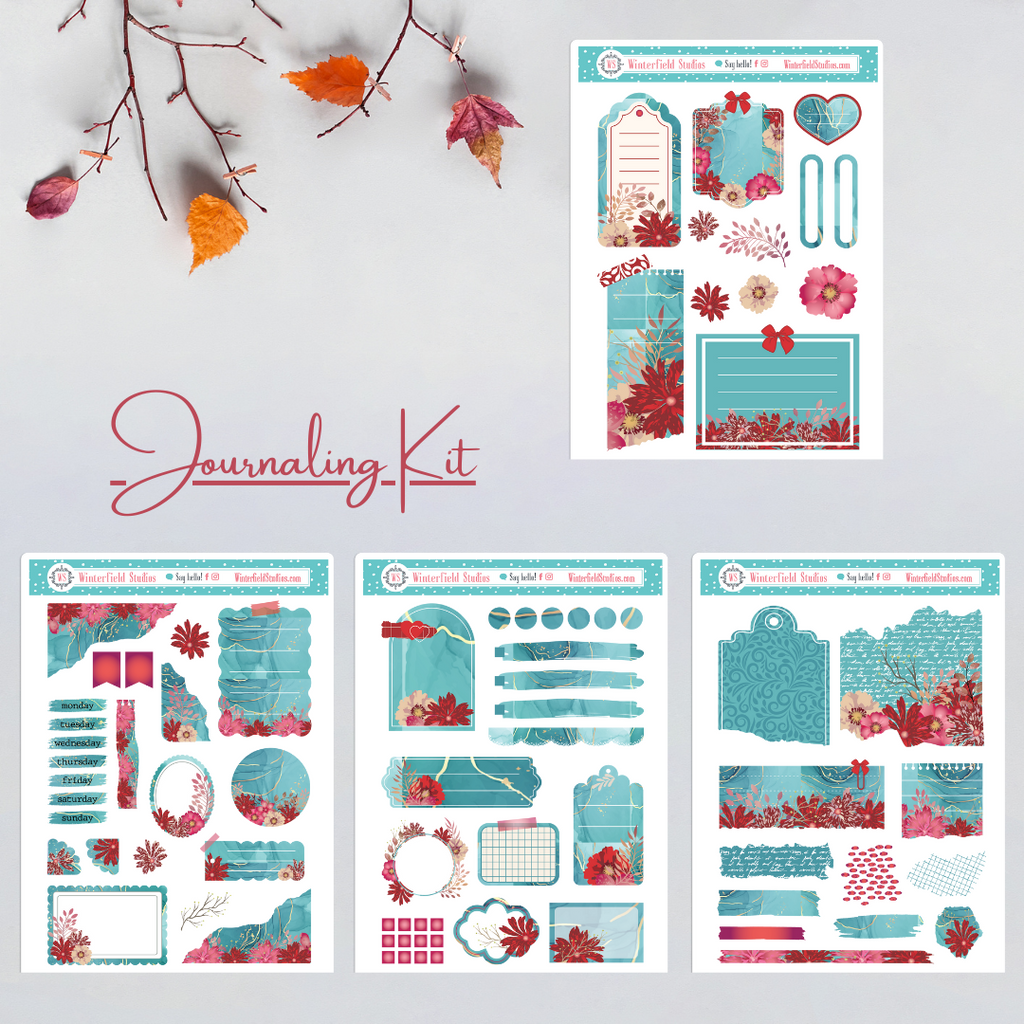 Wonderful Christmas Weekly Kit – Stickers by AshleyK