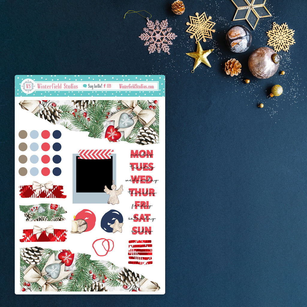 Winter Greenery Holiday Sticher Sheet – Studio BiKay