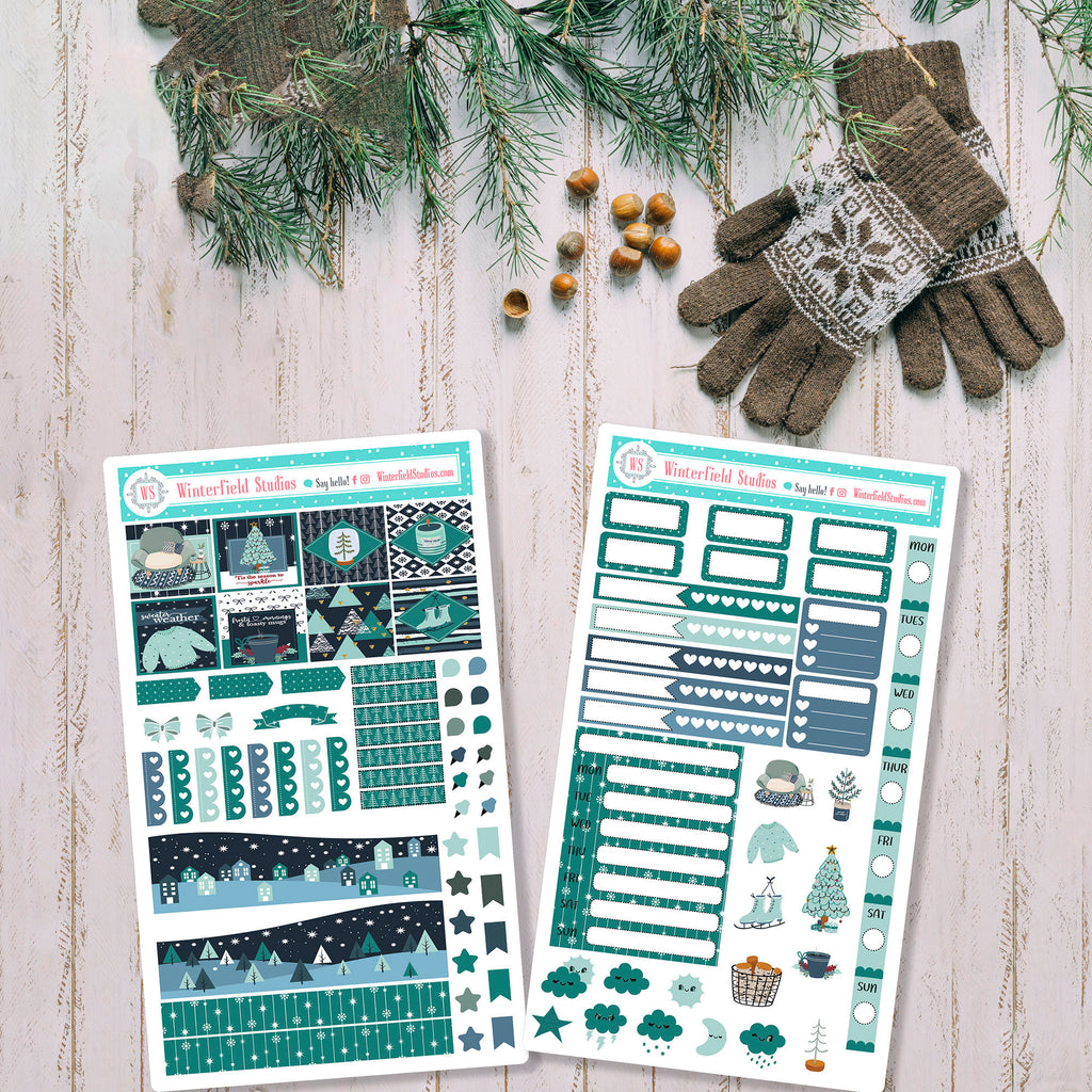 A Feather For All Seasons Hobonichi Sticker Kit - Planner Stickers –  Winterfield Studios