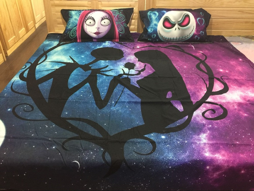 Jack And Sally Bedding Set 1 Createdon