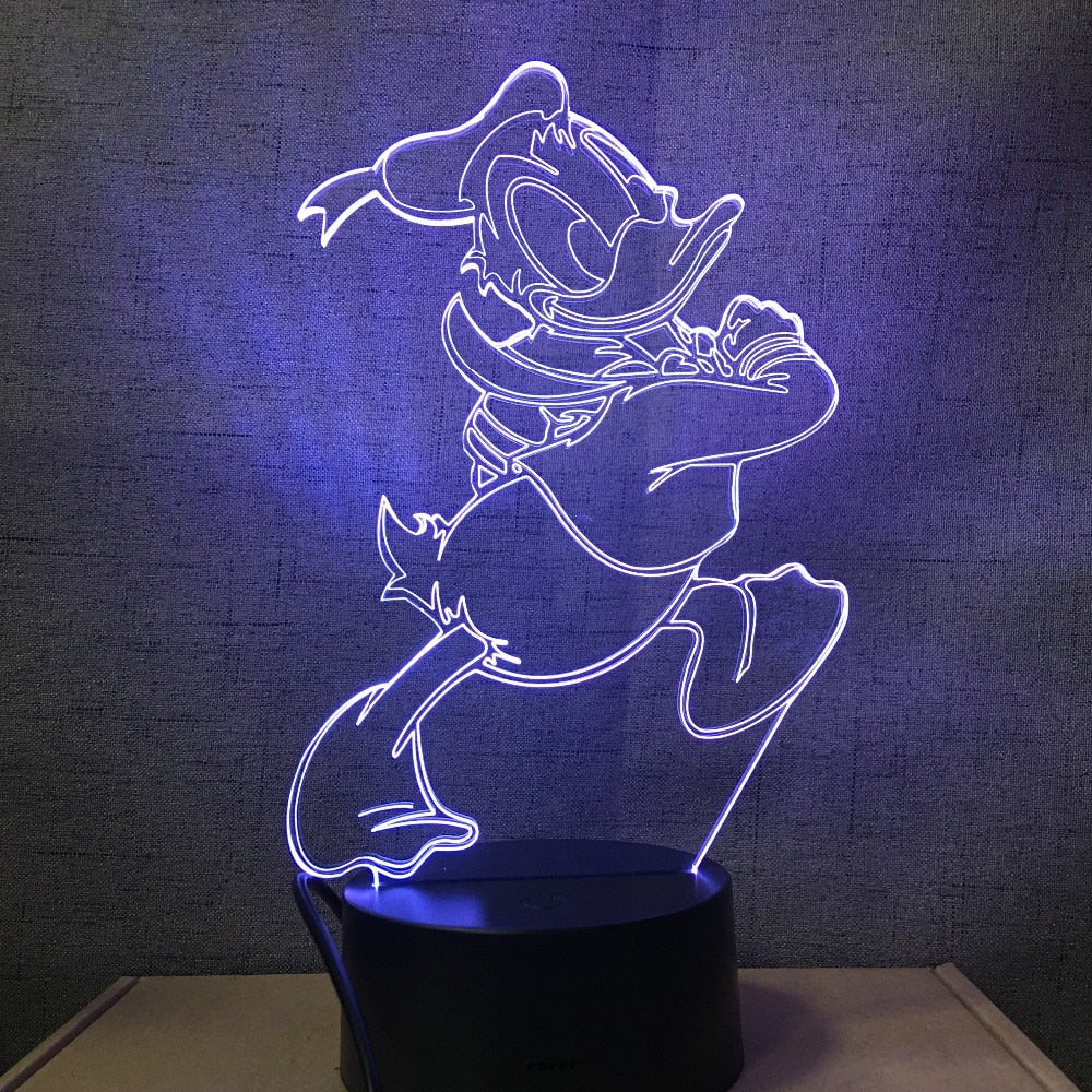 Donald Duck LED lamp CreatedOn