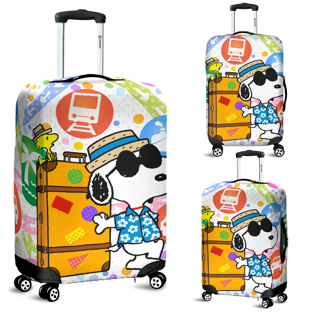 snoopy luggage