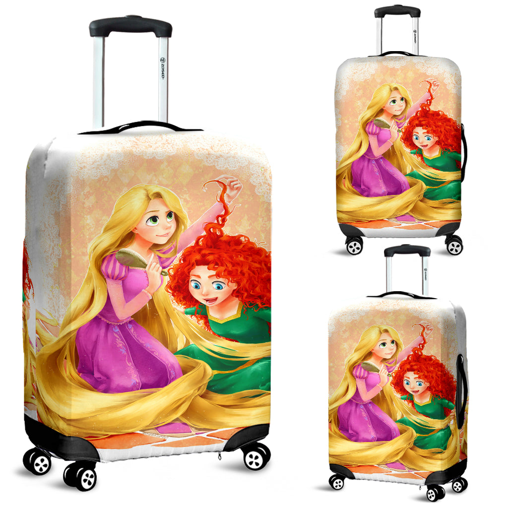 rapunzel rolling luggage