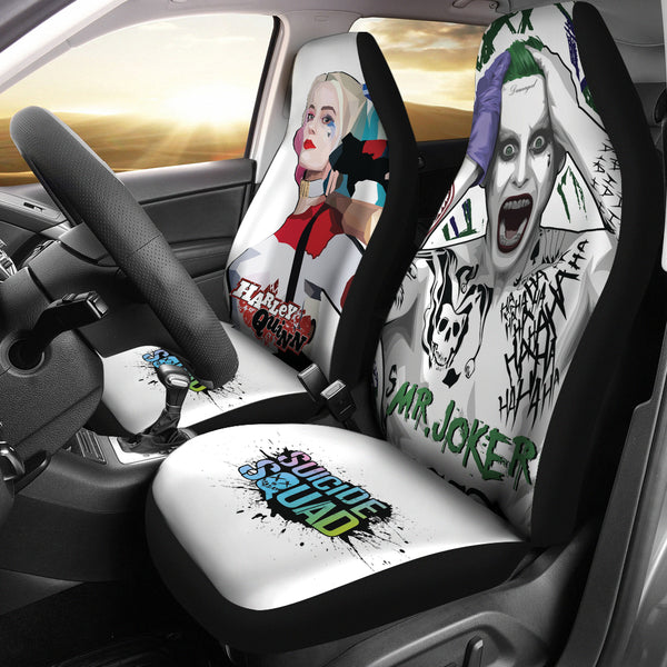 Harley Quinn and Joker Car Seat Covers 1 - CreatedOn