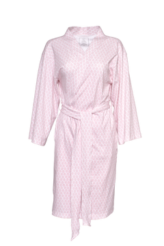 Pretty Pink Palms Sassy Bathrobe for Women