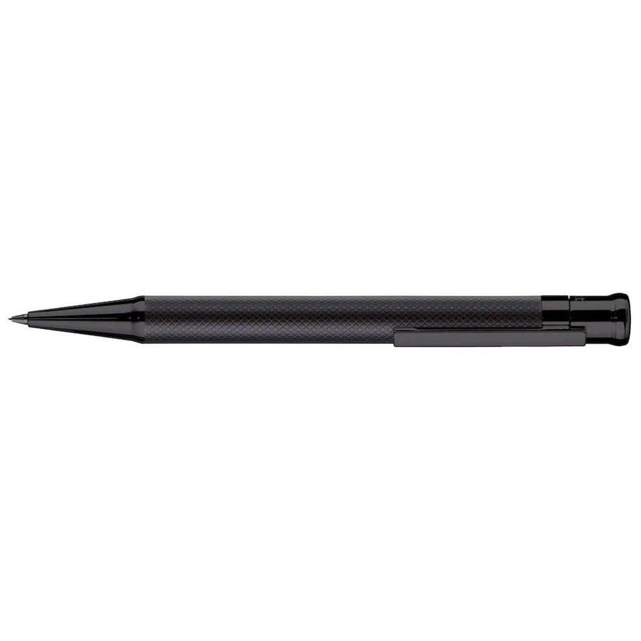 Otto Hutt Design 04 Black Matte Guilloche - Ballpoint Pen