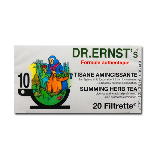 Lot de 5 boîtes de Tisane infusion Ernst Richter TRANSIT - 100% de