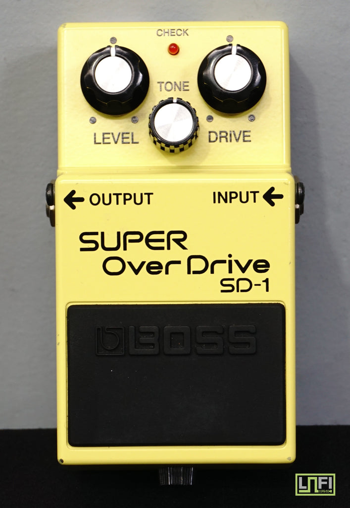 Boss SD-1 Super Overdrive Yellow Guitar Effect Pedal – LOFI Music