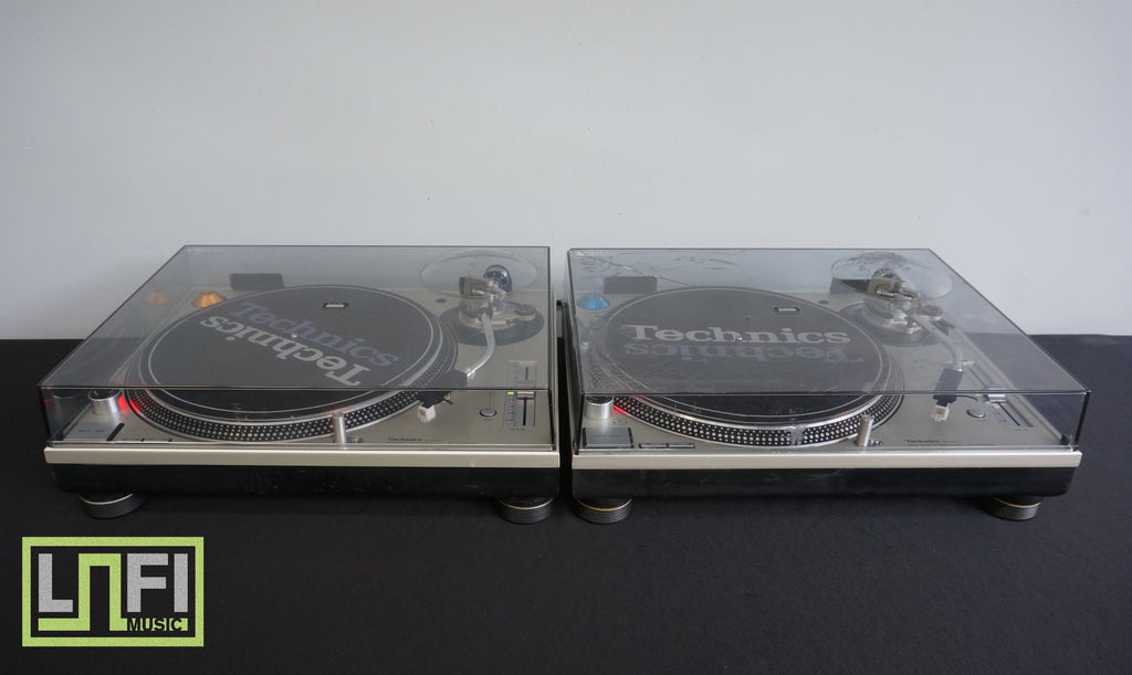 Technics SL-1200 MK3D Professional DJ Turntable Pair - Silver