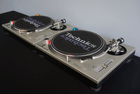 Technics SL-1200 MK3D Professional DJ Turntable Pair - Silver