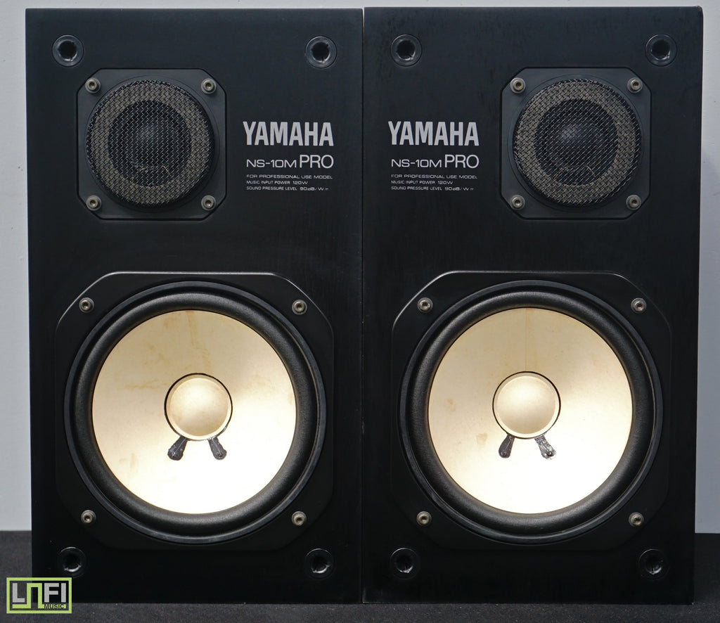 Yamaha NS-10M PRO Pair Classic Studio Monitor Speakers Matched Pair Wi –  LOFI Music