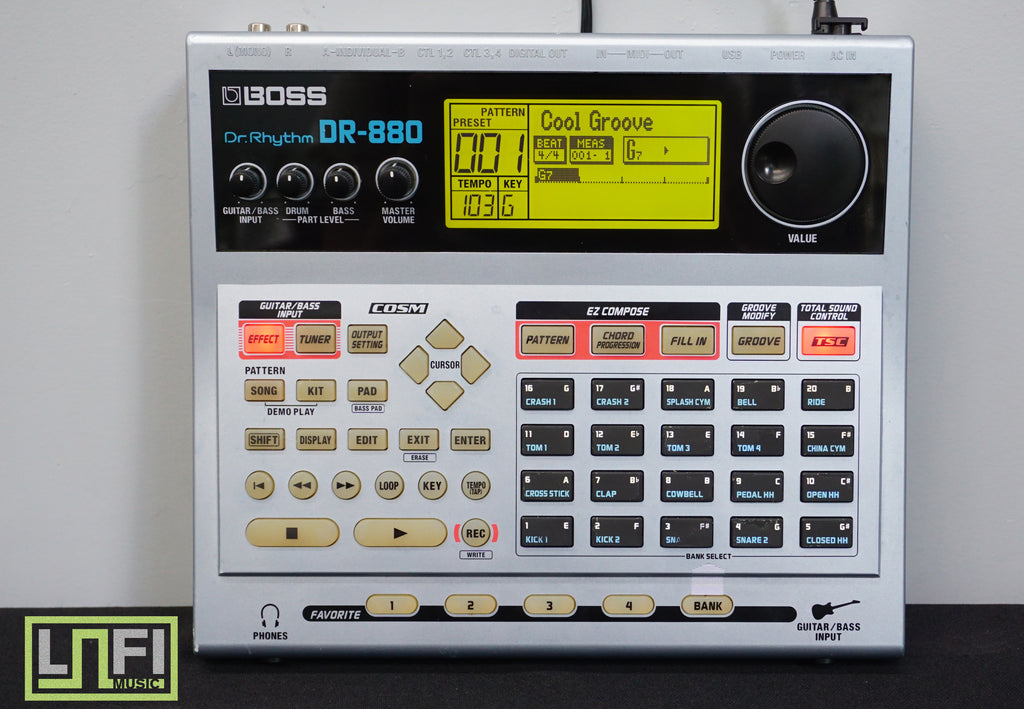 ボスdr-880リズムデジタルミディドラムマシン | BOSS DR-880 リズム