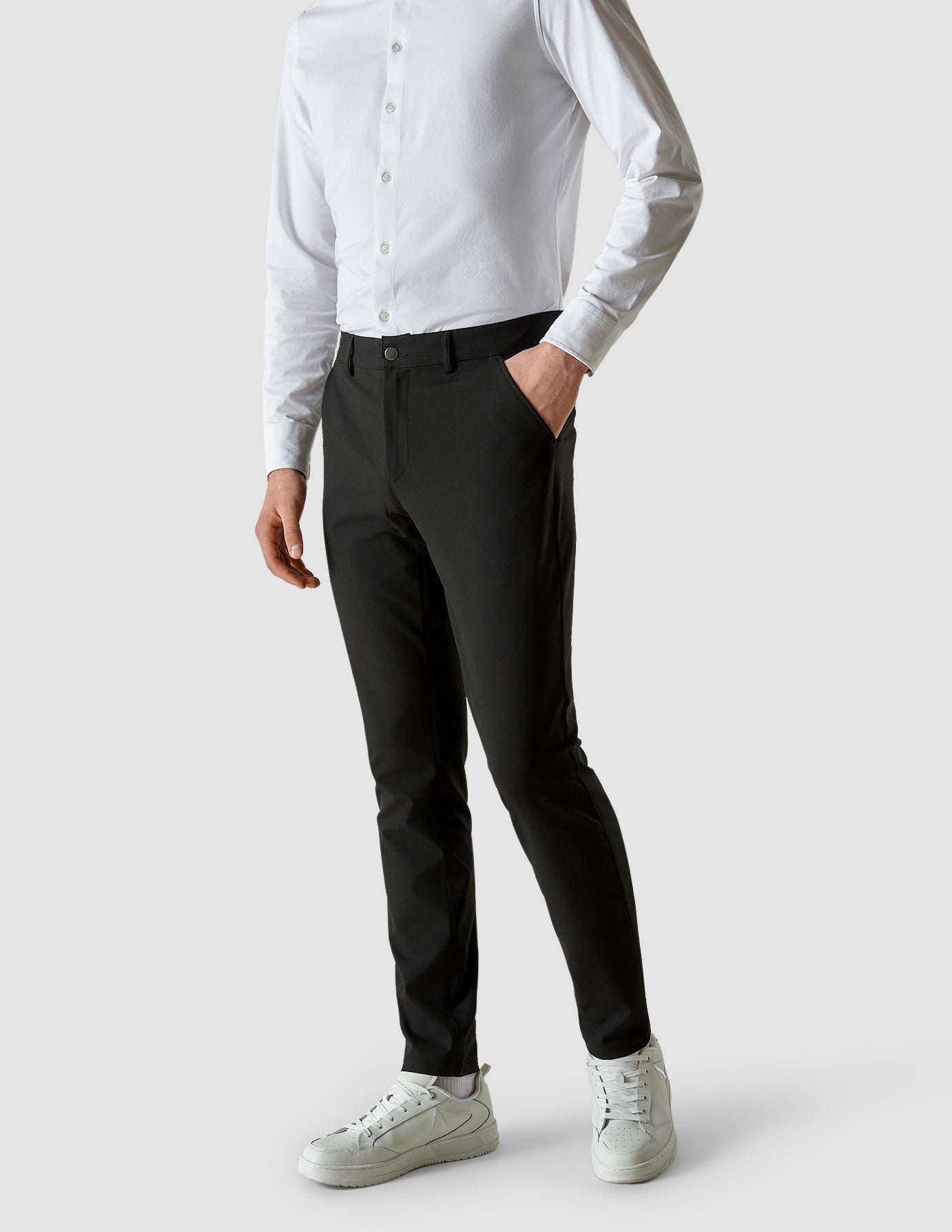 Essential Pants Regular Black | SHAPING NEW
