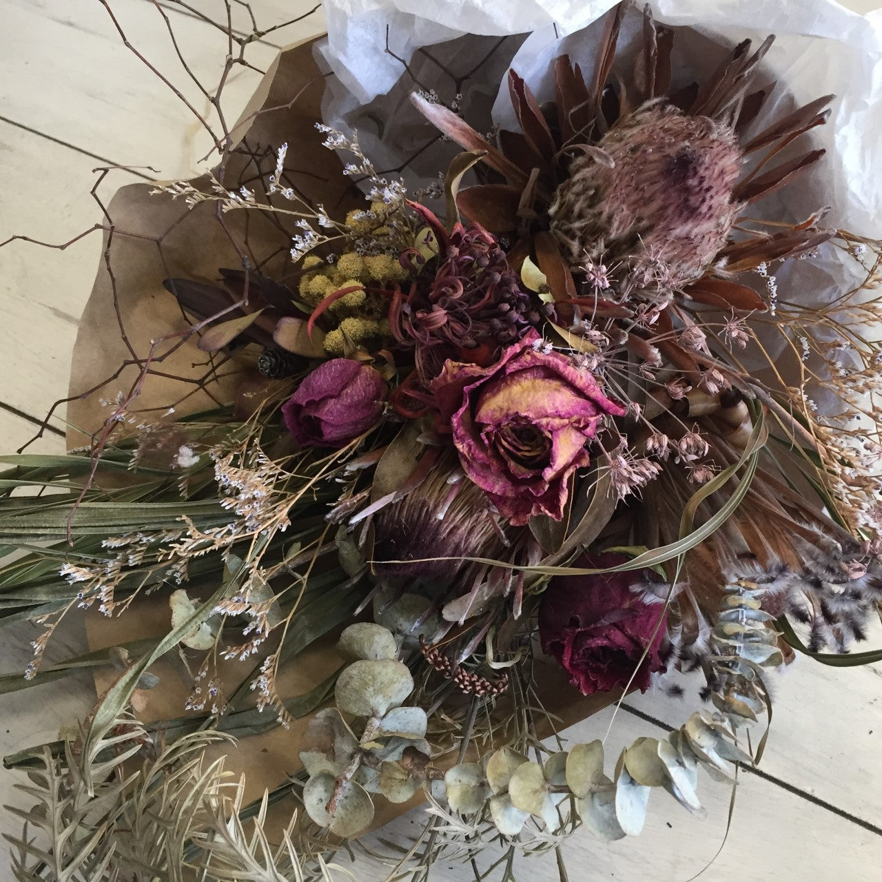 Dried Flower Bouquet - Broadfield Flowers Florist Lincoln