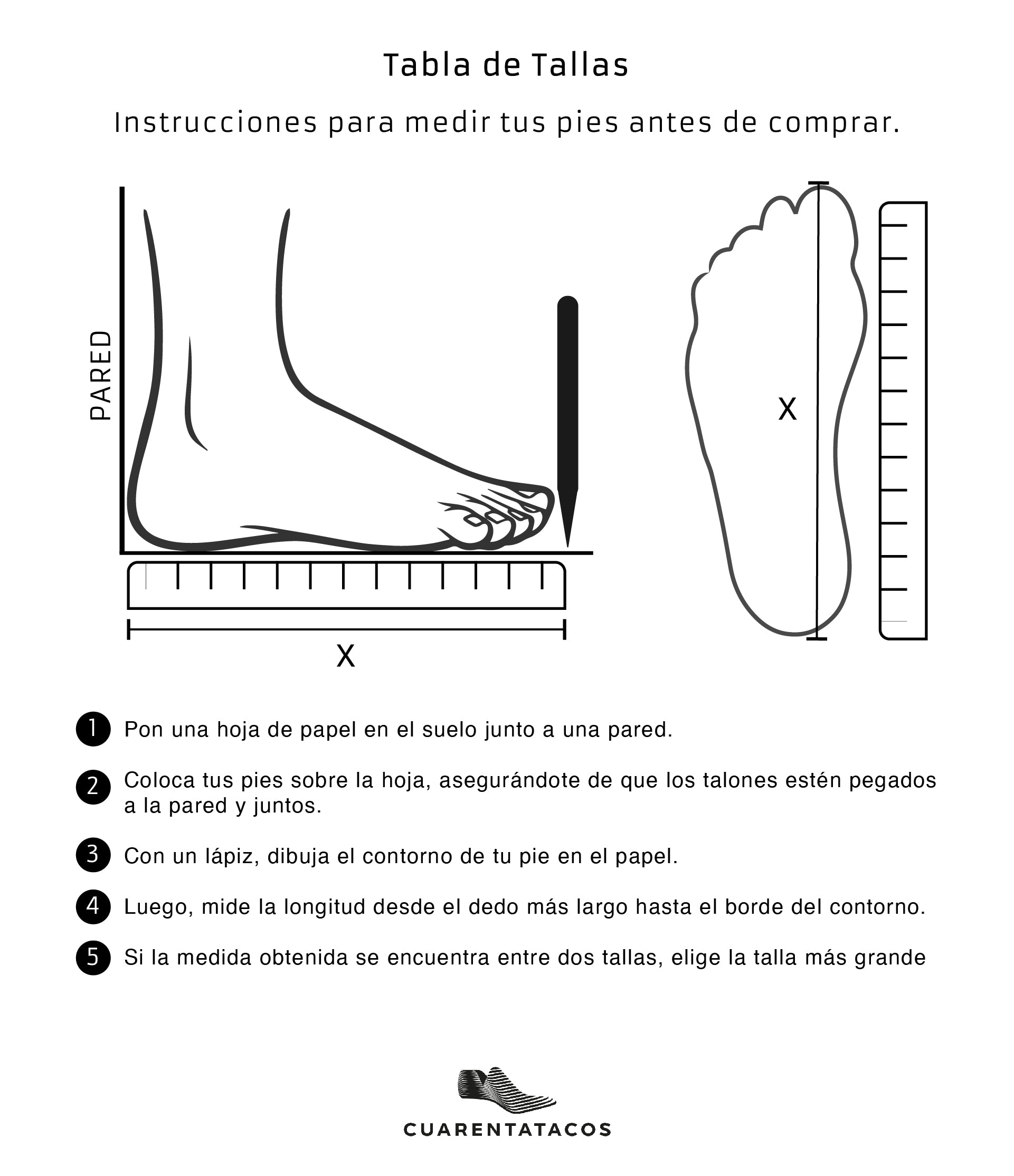 tabla de medidas