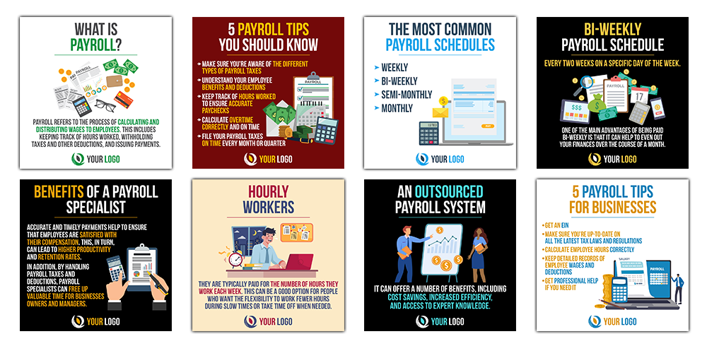Payroll Tips Infographics