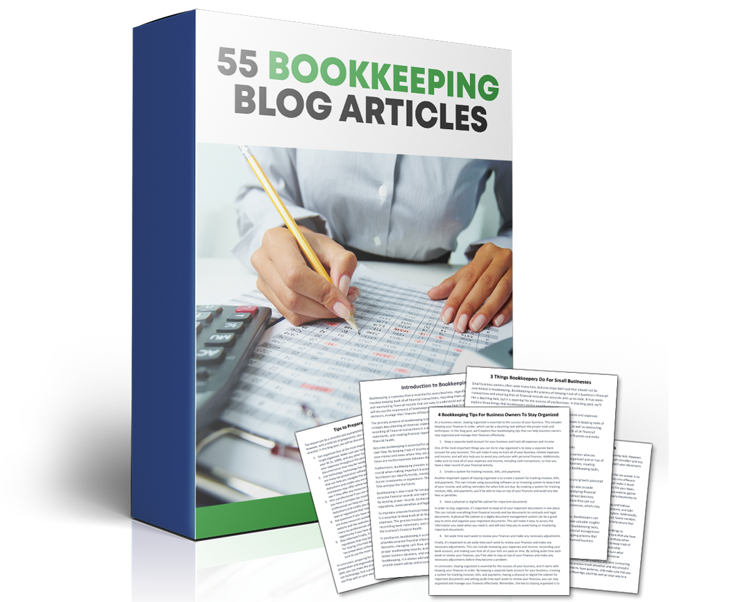 Bookkeeping blog articles