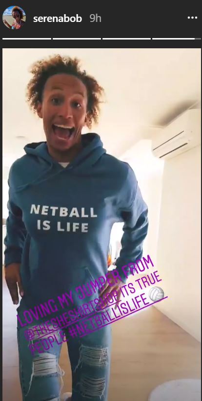 england netball hoodie