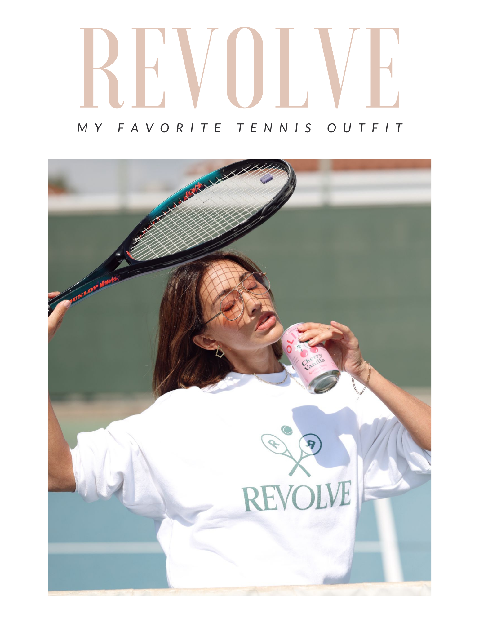 Revolve Active | My favorite tennis outfit | Fernanda Romero