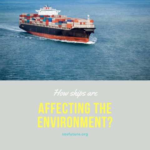 how ships are affecting the environment