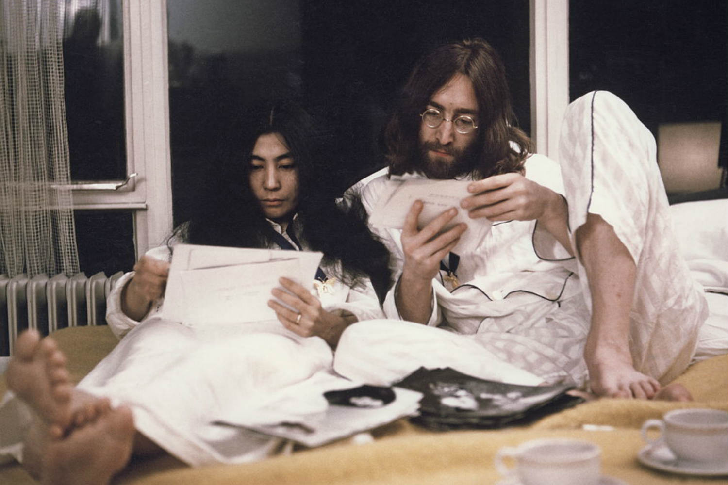 John Lennon and Yoko Onos Love Story Of Five Decades Sound of Life Powered by image