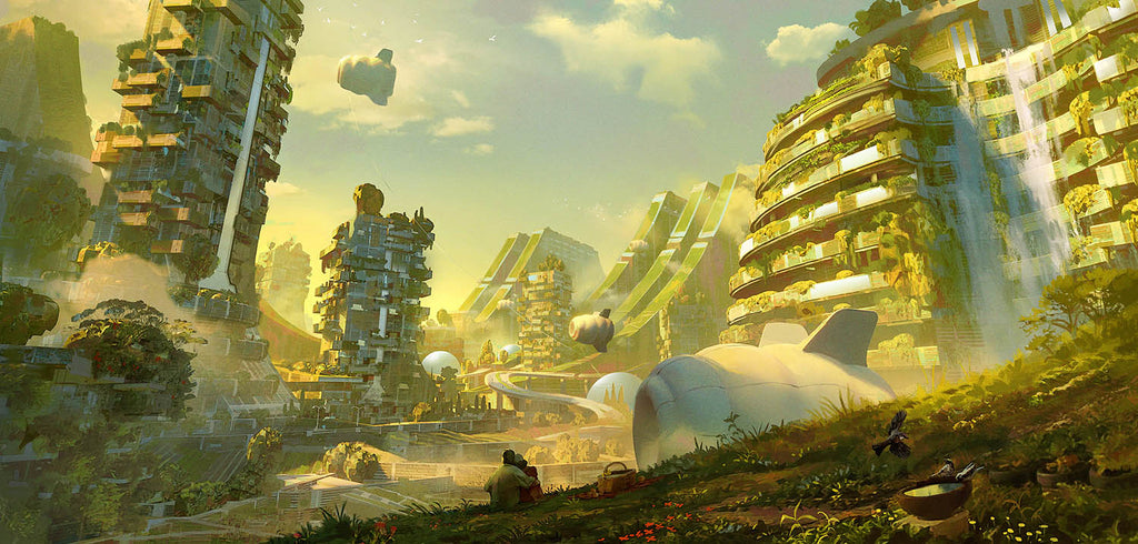 An Overview of the Solarpunk Aesthetic, Sound of Life