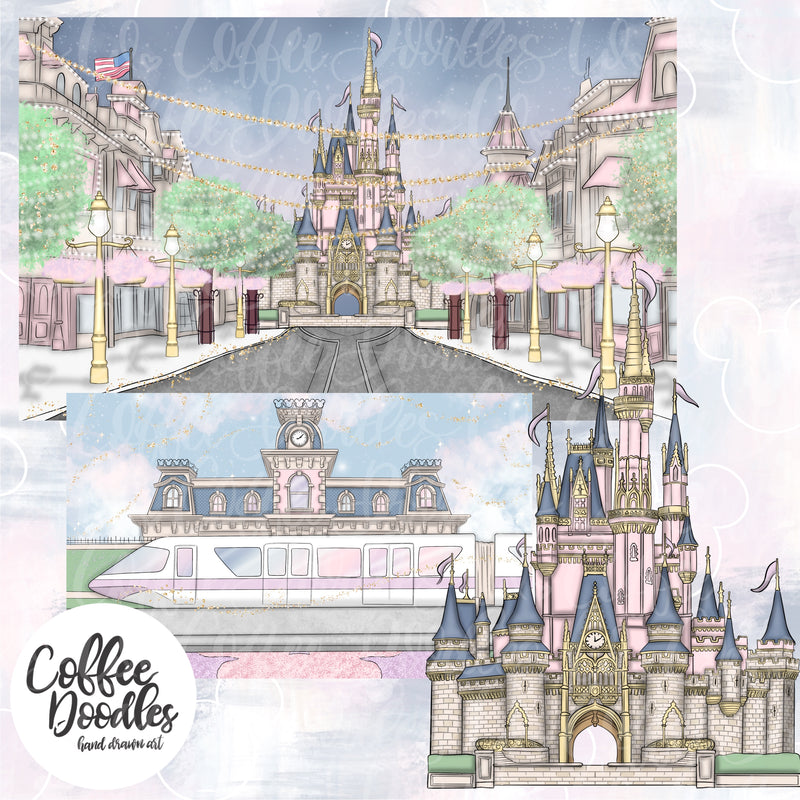 magic kingdom clip art