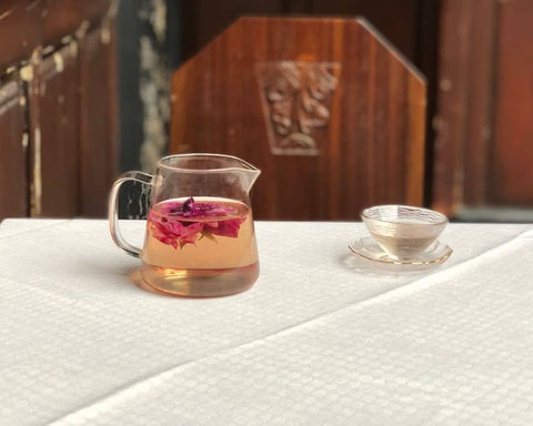 whole flower rose tea 