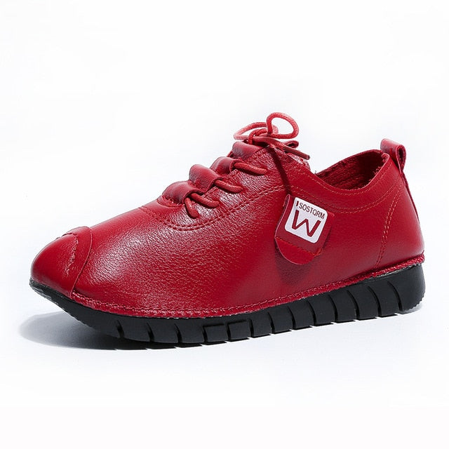 red casual shoes womens